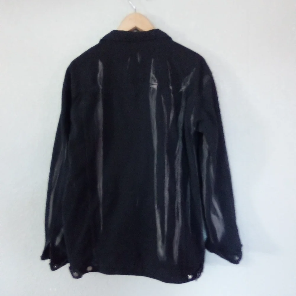 Black Button-Up Jacket
